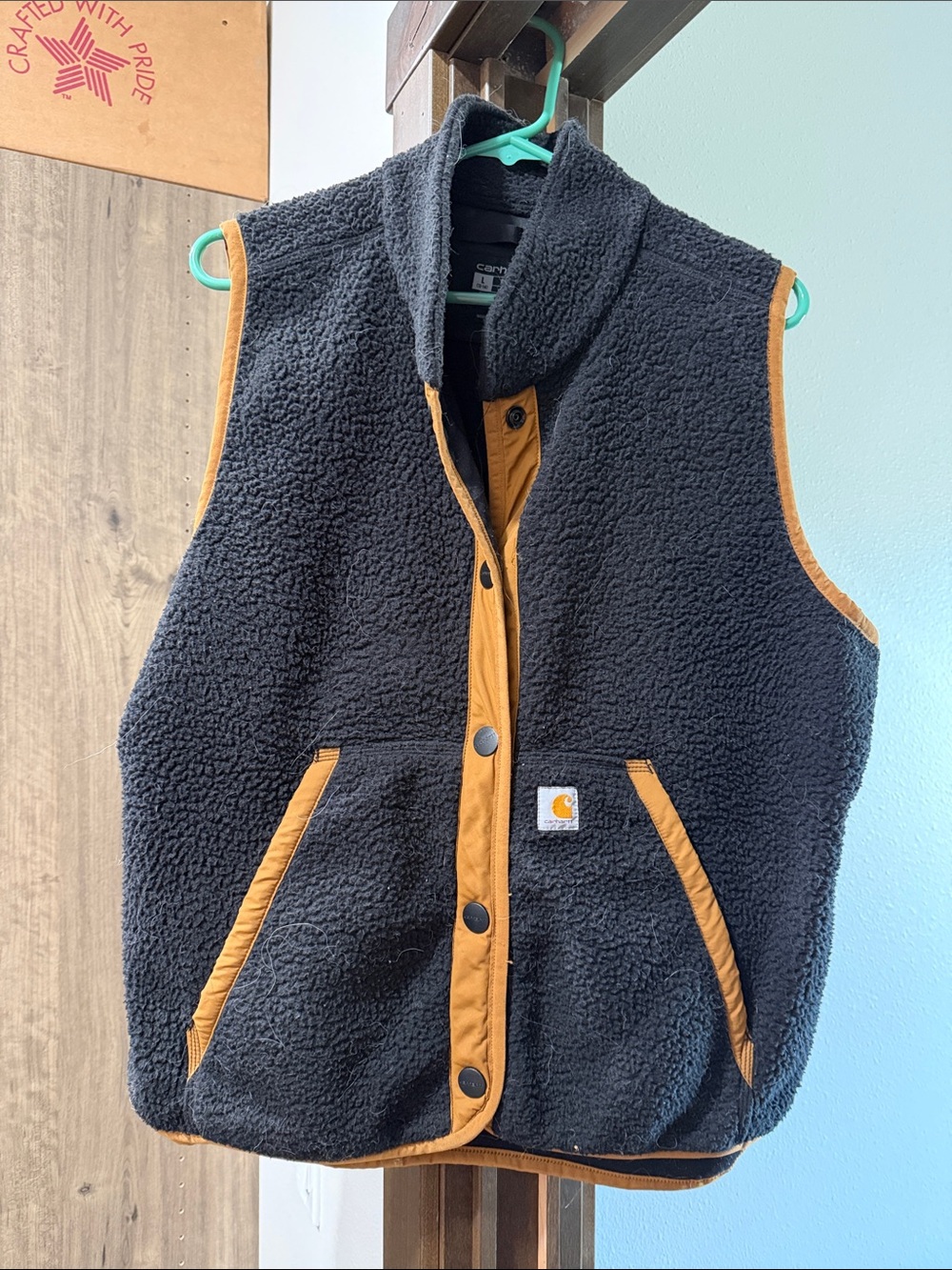 Carhartt Womens Black Sherpa Vest